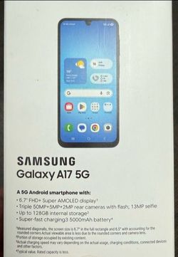 Samsung Galaxy A17  5G Smartphone - UNLOCKED