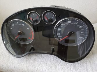Audi A3 Instrument Cluster Speedometer