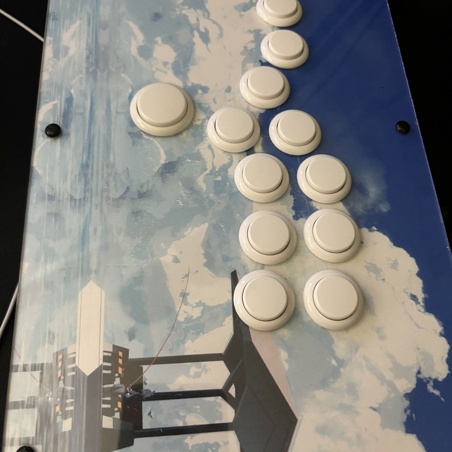 Fighting Games Controller Hitbox