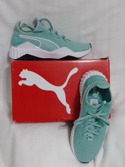 New PUMA Mint Green Women Size 8 Hybrid Sneaker Athletic Shoe