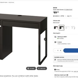Full IKEA Study + Storage Set – Desk, Chair, Lamp, Shelf & More (7 pcs)