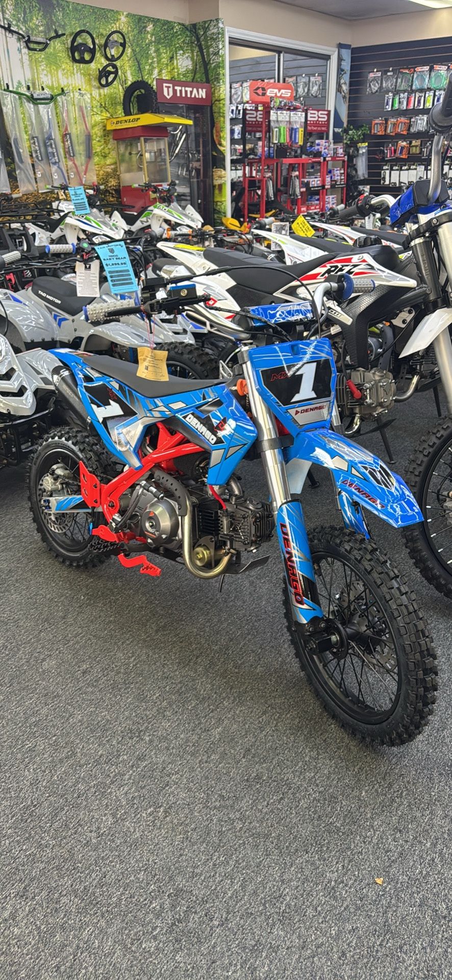 2025 Dirtbike 110 110cc semi automatic