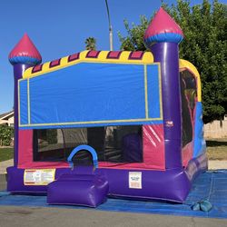 4in1 Dream Castle Combo Jumper with slide and basketball hoop