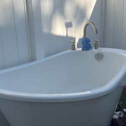 Free Standing Tub Fiber Glass 