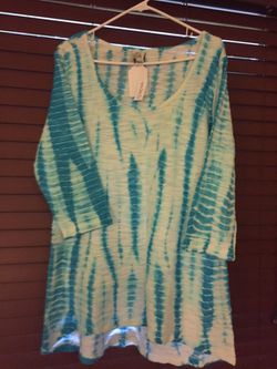 Too cute tunic or swimsuit coverup