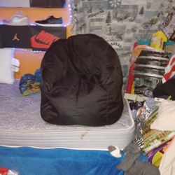 Black Beanbag