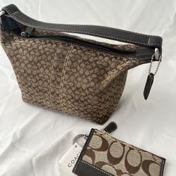 NEW COACH WALLET & Preowned COACH Bag AUTHENTIC  