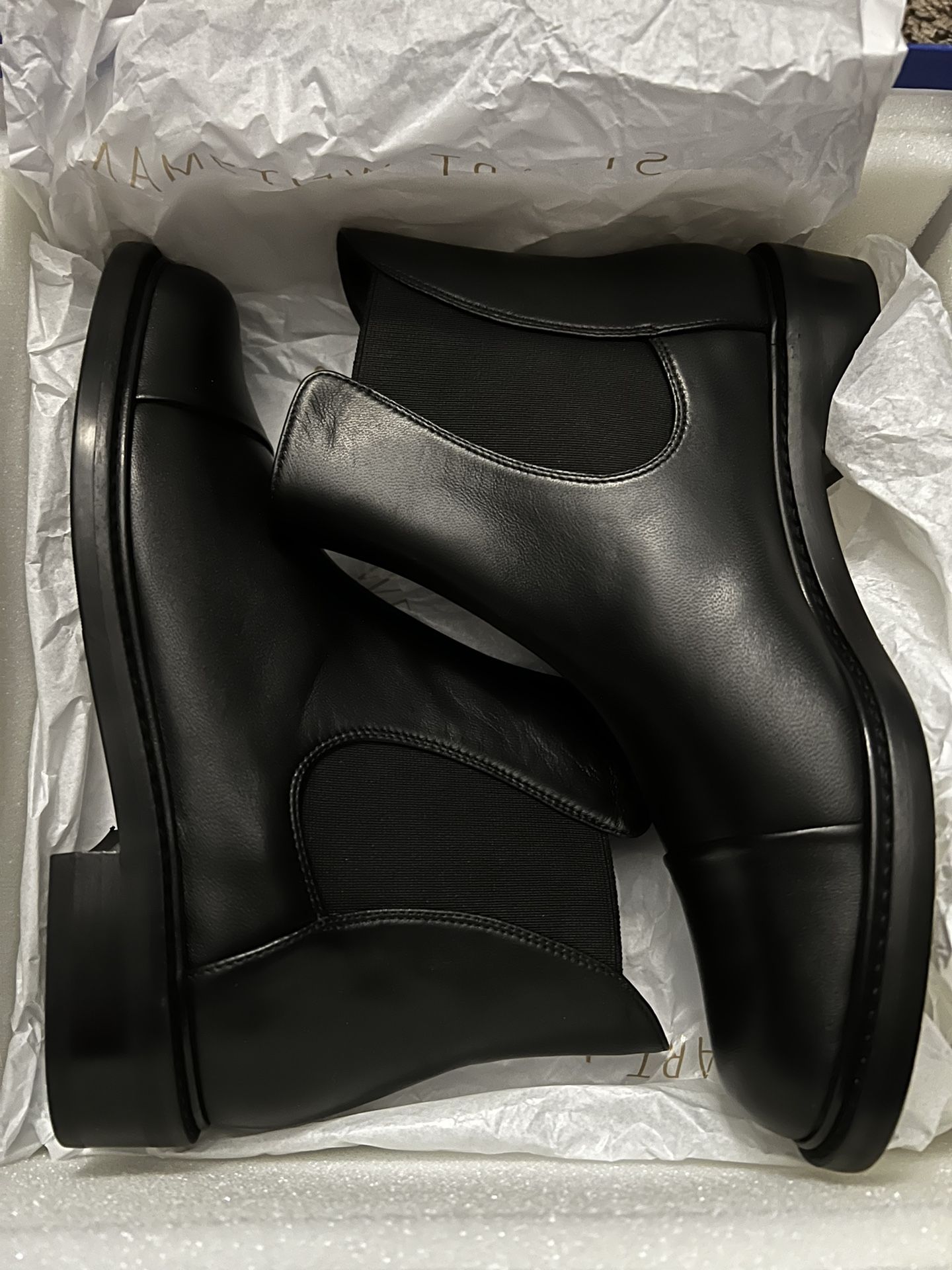 Stuart Weitzman Black Gobi Bootie 5.5