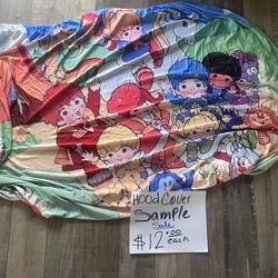 Rainbow Bright Hood Cover 