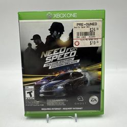 Need for Speed: Deluxe Edition Microsoft Xbox One Video Game