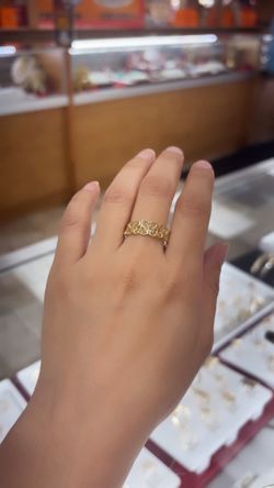 14k Heart Ring