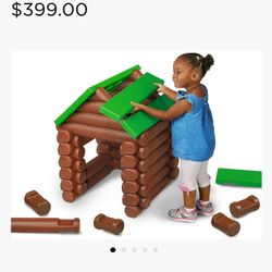 Lakeshore Log Cabin Building Blocks. 