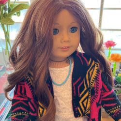 Saige American Girl Doll Of The Year 2013 / With Book