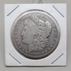 1890 O Silver Dollar 