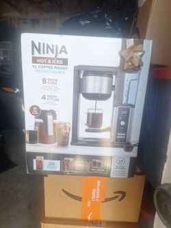 Ninja Hot and Iced XL coffee maker.