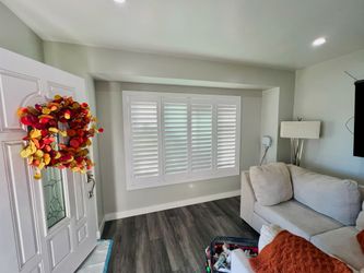 Sliding Door Shutters | Custom Plantation Shutters Real Wood | Window Shutters Interior Shutters Installed
