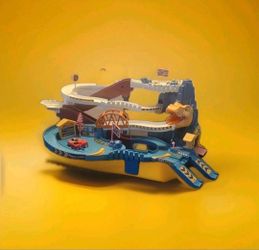 NETWAY Dinosaur Racetrack Playset for Kids  3 & Up Conveyor Belt System  5  Mini