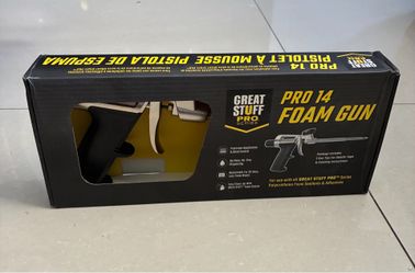 Foam dispenser gun
