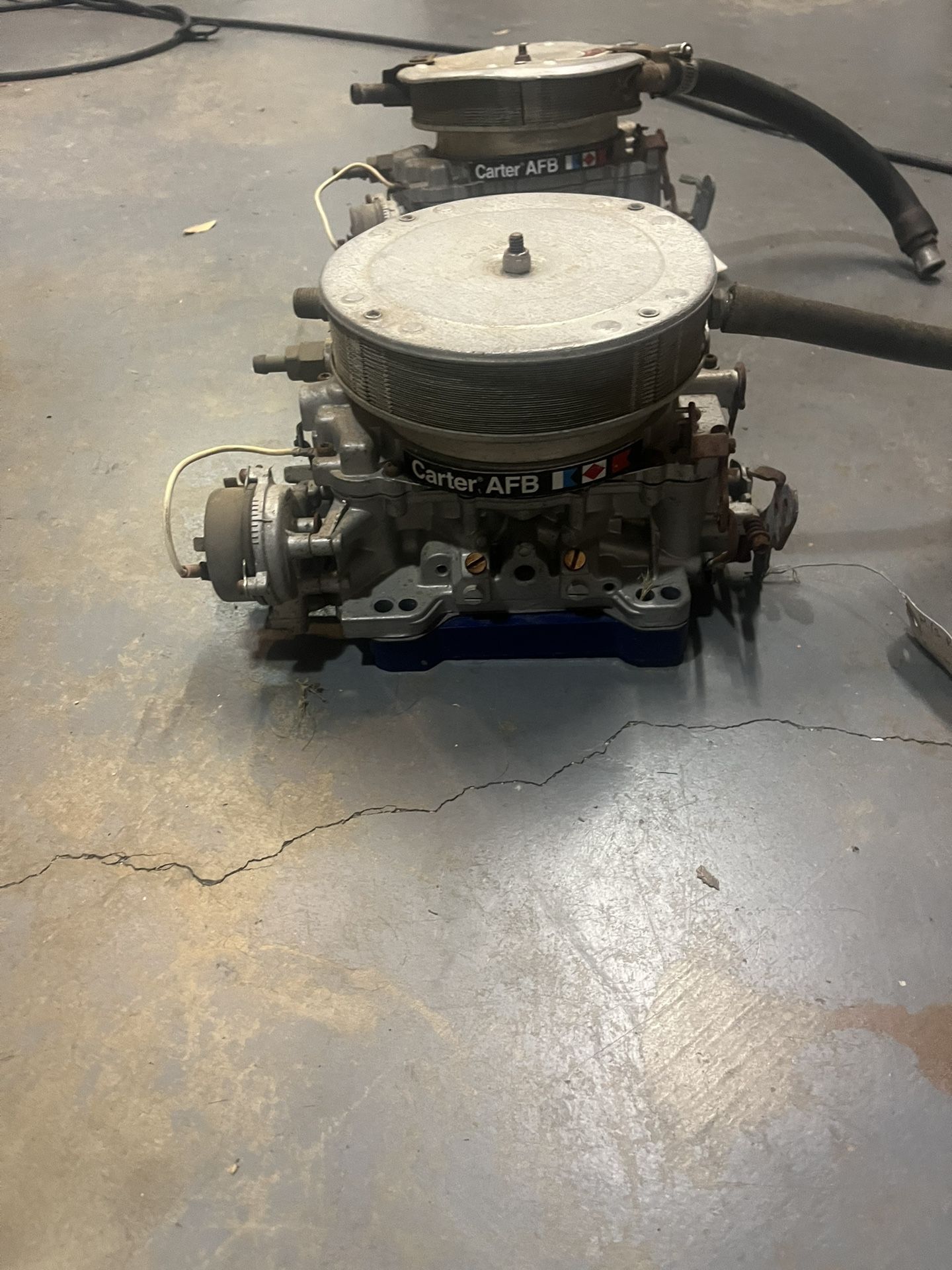 350 Small Block Chevy Marine Carb 
