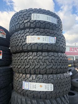 ‼️🚨vendo set de llantas Lt 285 70 17 bfgoodrich tires Ko2