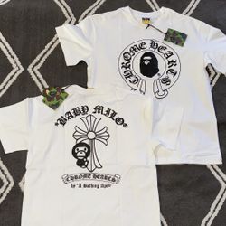 Bape Chrome White Shirt