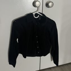 Cropped Black Jacket