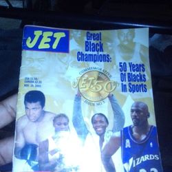 Jet Magazine 50th Year Anniversary Great Black Champions