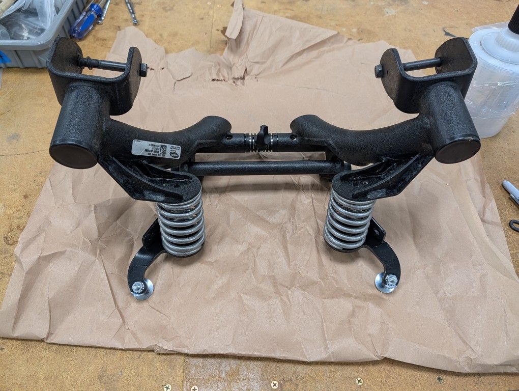 2024 Invacare TDX SP2 power wheel chair, Rear stabilizer bracket, includes thumb screw for cover.