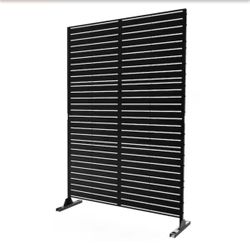 76 in. x 47 in. Privacy Metal Screen Garden Screen Panels in Black (1-Pack) Questions