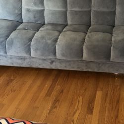 Single sofa with bed and storage. 