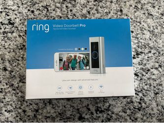 Ring Video Doorbell Pro – Hardwired Smart Doorbell – Like New