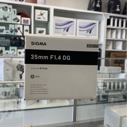 Sigma 35mm F1.4 DG