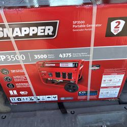 Snapper® 3,500 Running 4,375 Starting Watt Gasoline Portable Generator Factory sealed brand new