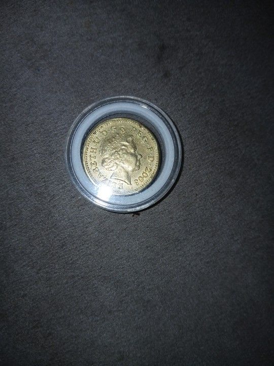 A 2003 Canadian Quarter With The Missing Part Of The Nose If You Look And