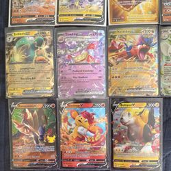 Pokemon Cards !! ( EX and V ) 