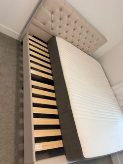 Bed Frame: Queen Size - Like new
