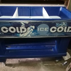 New Wheeled Ice Down Cart Withdrain