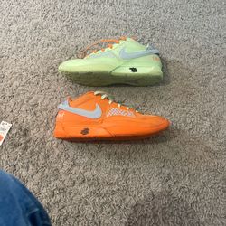 Mismatch Green And Orange Ja One