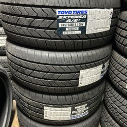 TOYO EXTENSA A/S ll 245/50R18 Price$170 Each