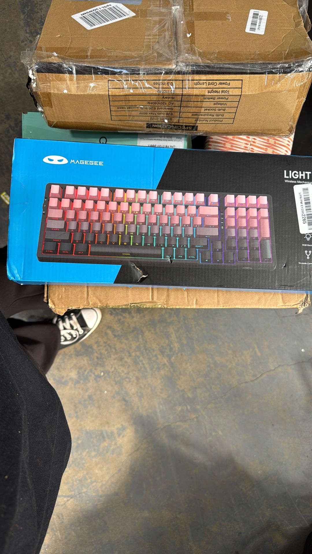 mechanical wireless Gaming keyboard