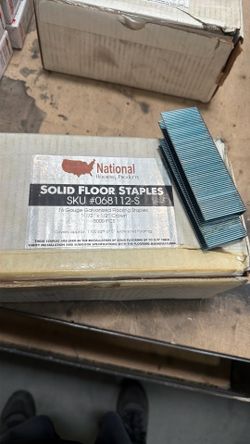 Staples 16 gauge 1-1/2 x 1/2 crown