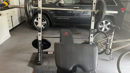 Marcy Olympic Surge Power Rack with Bench