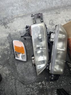  1994 To 1997 Honda Accord Headlights And Driver Side Marker Light