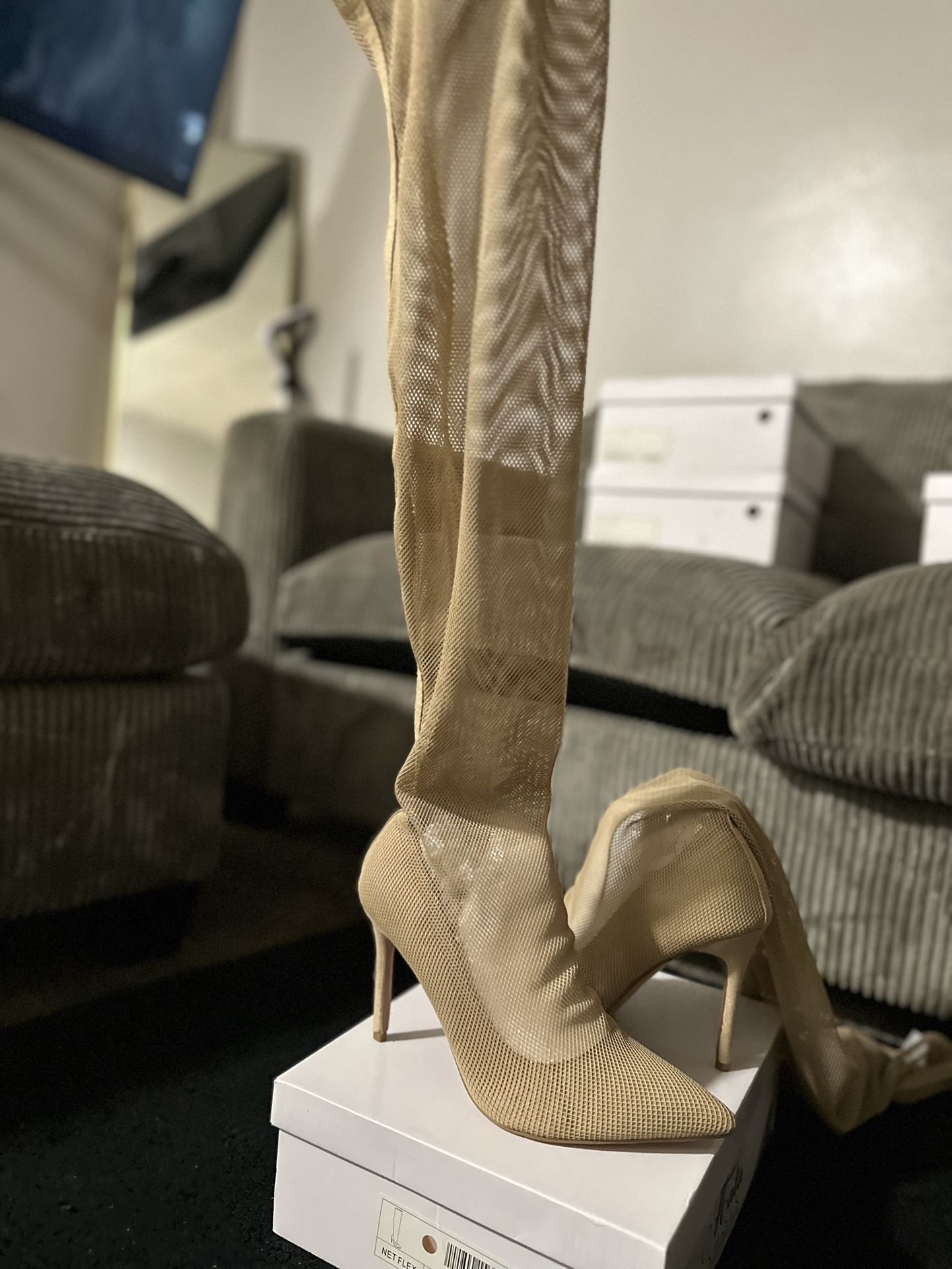 Thigh High Heel Boots