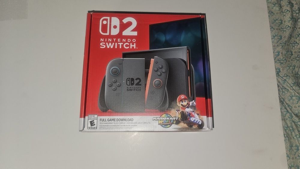 Nintendo Switch 2 Bundle With Mario Kart Game 