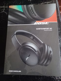 BOSE QUIETCOMFORT SC NOISE CANCELING HEADPHONES NEW IN BOX $350 FINAL PRICE READ DESCRIPTION AND SEE ALL PICTURES