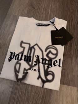 Palm Angels - Spray Paint Tee - White
