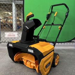 20" Cordless Snow Blower Compatible with Dewalt 20V Max Battery (Not Included)