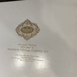 New Shannon Crystal 10 Piece Starter Set