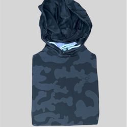 Black Camo Golf Pull Over